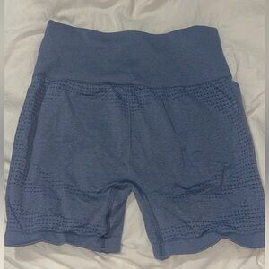 Gymshark Perforated Navy Bike Shorts